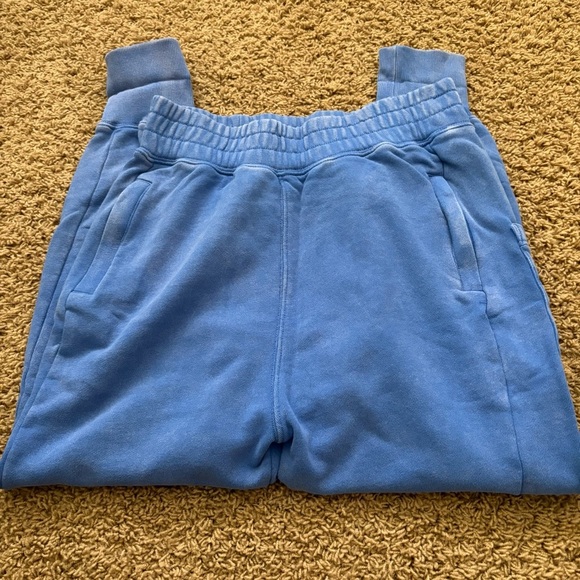 free people movement june bug joggers size x-small in blue - Picture 4 of 5